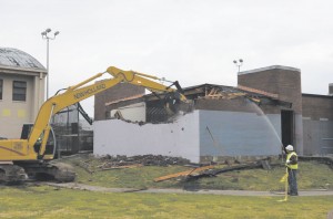 Rosenwald Center torn down last week to make way for a new facility. Courtesy of City of New Orleans