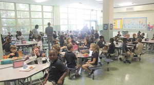 Students of the Morris Jeff Community School.