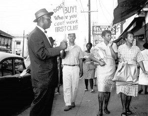 1960 consumers’ boycott on Dryades St.