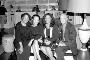 Everett Lee (right) with his wife and daughters in 2012. Lee’s leukemia has been in remission 12 years, thanks to a bone marrow transplant.  Photo courtesy Everett Lee