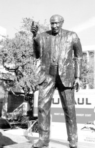 Rev. Avery Alexander’s statute that was on display in Duncan Plaza prior to Hurricane Katrina.