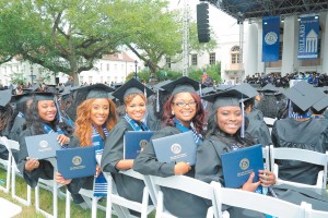 Dillard University, established in 1869 and ranked No. 13 among all HBCUs in the 2014 U. S. News and World Reports Best College Rankings, held commencement exercisers on May 9 for 247 graduates.