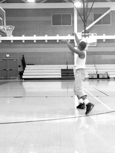 Ten years after Hurricane Katrina resulting in the breaking of levees that inundated the city with flood waters, Rosenwald Center reopens its doors last week. At left, a resident of the Marrero Commons Commons tries out its new basketball court.