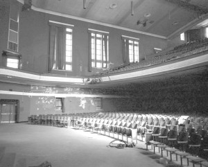 The school's auditorium, for years the only large venue open to African-Americans, will be restored.