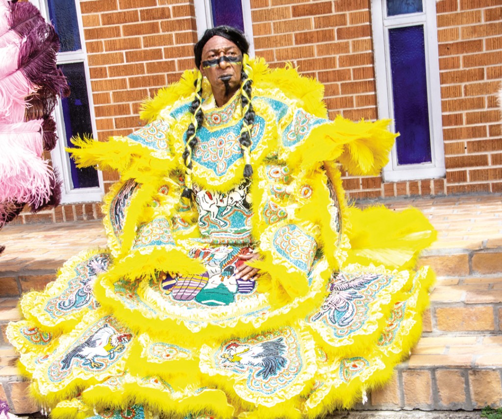 what is a mardi gras indian chief